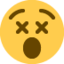 Face with Crossed-Out Eyes emoji on X / Twitter