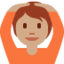 Emoji Gerak isyarat okey: ton kulit sederhana pada X / Twitter