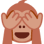 See-No-Evil Monkey emoji on X / Twitter
