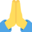 Emoji Menyusun jari pada X / Twitter