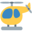 Helicopter emoji on X / Twitter