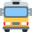 Oncoming Bus emoji on X / Twitter