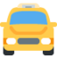 Oncoming Taxi emoji on X / Twitter