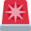 Police Car Light emoji on X / Twitter