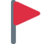 Triangular Flag emoji on X / Twitter