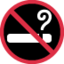 No Smoking emoji on X / Twitter