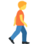 Emoji Pedone: a destra su X / Twitter