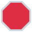 Stop Sign emoji on X / Twitter
