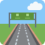 Emoji Autopista en X / Twitter