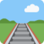 Emoji Jalan kereta api pada X / Twitter