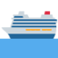 Emoji Nave da crociera su X / Twitter