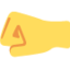 Left-Facing Fist emoji on X / Twitter