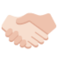 Handshake: Light Skin Tone emoji on X / Twitter