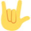 Emoji Gerak isyarat cinta kamu pada X / Twitter