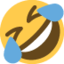 Rolling on the Floor Laughing emoji on X / Twitter