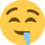 Drooling Face emoji on X / Twitter
