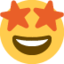 Emoji Colpo di fulmine su X / Twitter