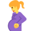 Pregnant Woman emoji on X / Twitter