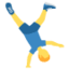 Man Cartwheeling emoji on X / Twitter