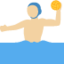 Wasserballspieler: mittelhelle Hautfarbe-Emoji auf X / Twitter