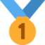 1st Place Medal emoji on X / Twitter