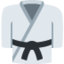 Emoji Kimono per arti marziali su X / Twitter