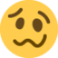 Woozy Face emoji on X / Twitter