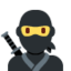 Emoji Ninja pada X / Twitter