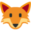 X / Twitter üzerinde Tilki emojisi