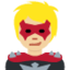 Supervillain: Medium-Light Skin Tone emoji on X / Twitter
