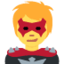 Supervillain emoji on X / Twitter
