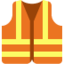 Emoji Gilet di sicurezza su X / Twitter