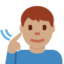 X / Twitter での 耳の不自由な男性: 中間の肌色 絵文字