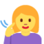Deaf Woman emoji on X / Twitter