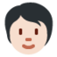 Emoji Dewasa: ton kulit cerah pada X / Twitter