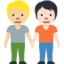 People Holding Hands: Medium-Light Skin Tone, Light Skin Tone emoji on X / Twitter