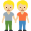 Emoji Persone che si tengono per mano: carnagione abbastanza chiara su X / Twitter