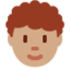 Person: Medium Skin Tone, Curly Hair emoji on X / Twitter