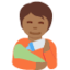 Person Feeding Baby: Medium-Dark Skin Tone emoji on X / Twitter