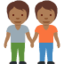 People Holding Hands: Medium-Dark Skin Tone emoji on X / Twitter
