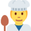 Emoji Cuisinier (tous genres) sur X / Twitter