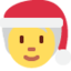 Emoji Santa sur X / Twitter