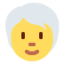 Person: White Hair emoji on X / Twitter