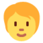 Person emoji on X / Twitter