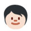 Child: Light Skin Tone emoji on X / Twitter