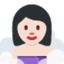 Woman in Steamy Room: Light Skin Tone emoji on X / Twitter