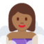 Woman in Steamy Room: Medium-Dark Skin Tone emoji on X / Twitter