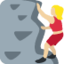 Woman Climbing: Medium-Light Skin Tone emoji on X / Twitter