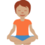 Person in Lotus Position: Medium Skin Tone emoji on X / Twitter