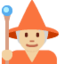 Mage: Medium-Light Skin Tone emoji on X / Twitter